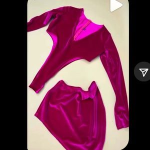 Steph x design sexy pink set